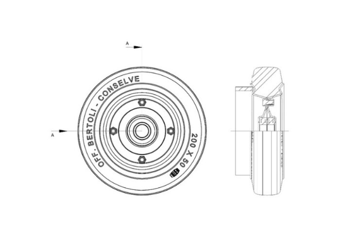 carrelli manuali autofrenanti