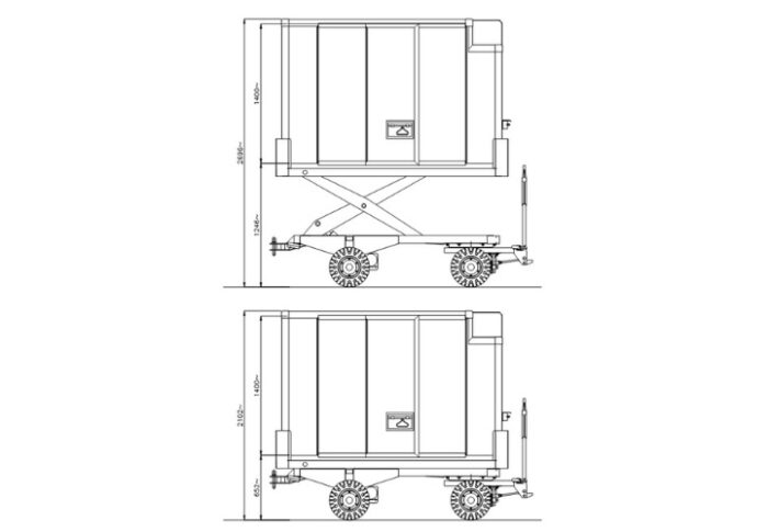 carrello rimorchio