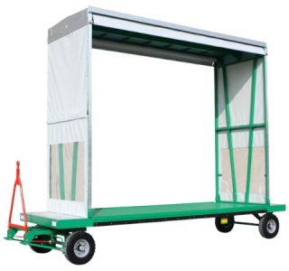 carrello rimorchio porta pallet